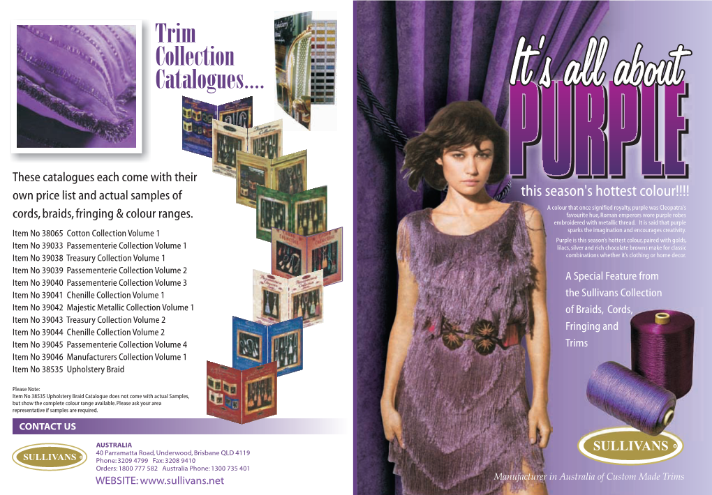 Trim Collection Catalogues