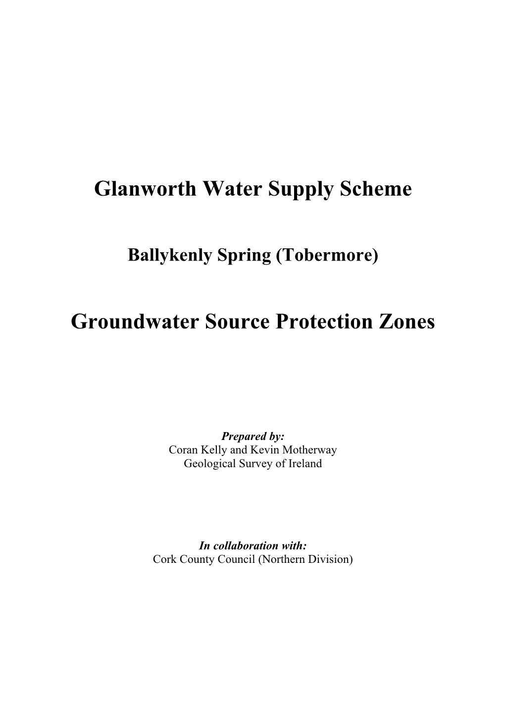 Glanworth Water Supply Scheme