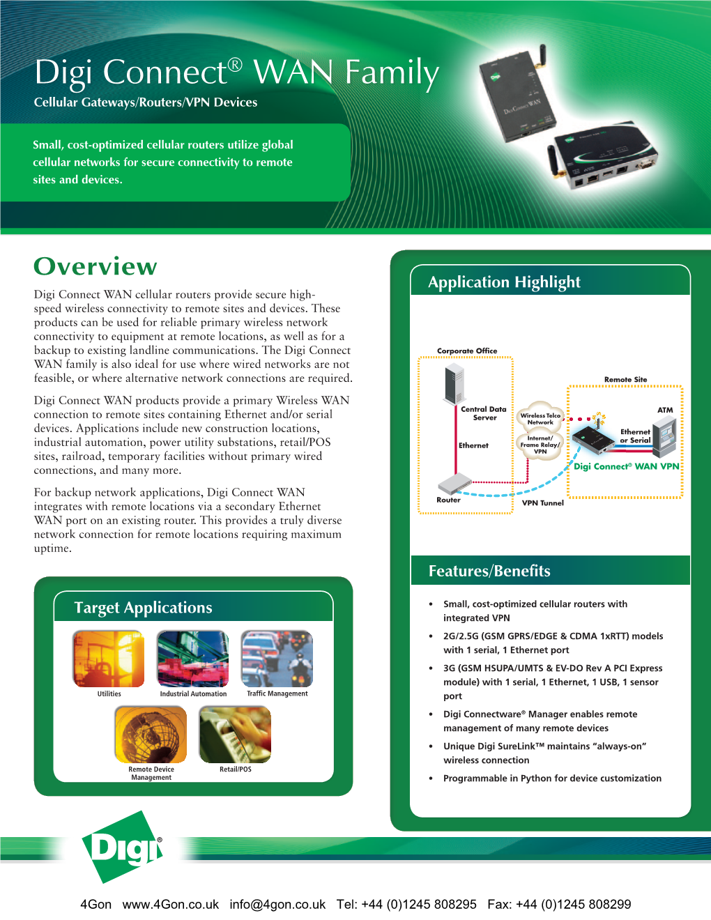 Digi Connect WAN Family