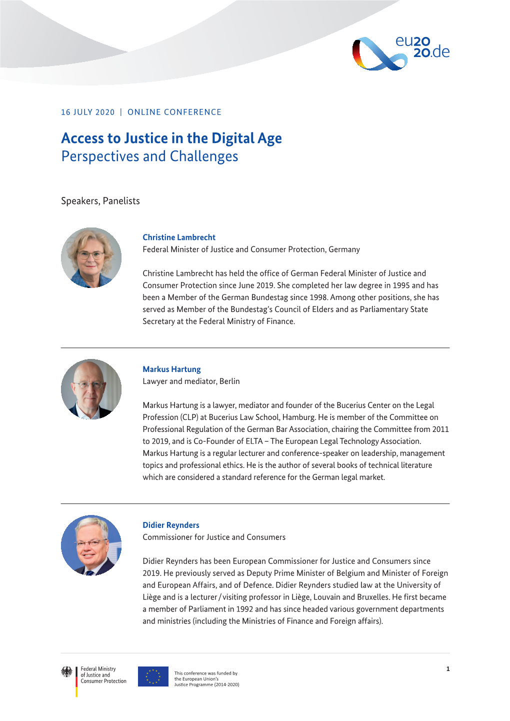 Access to Justice in the Digital Age Perspectives and Challenges