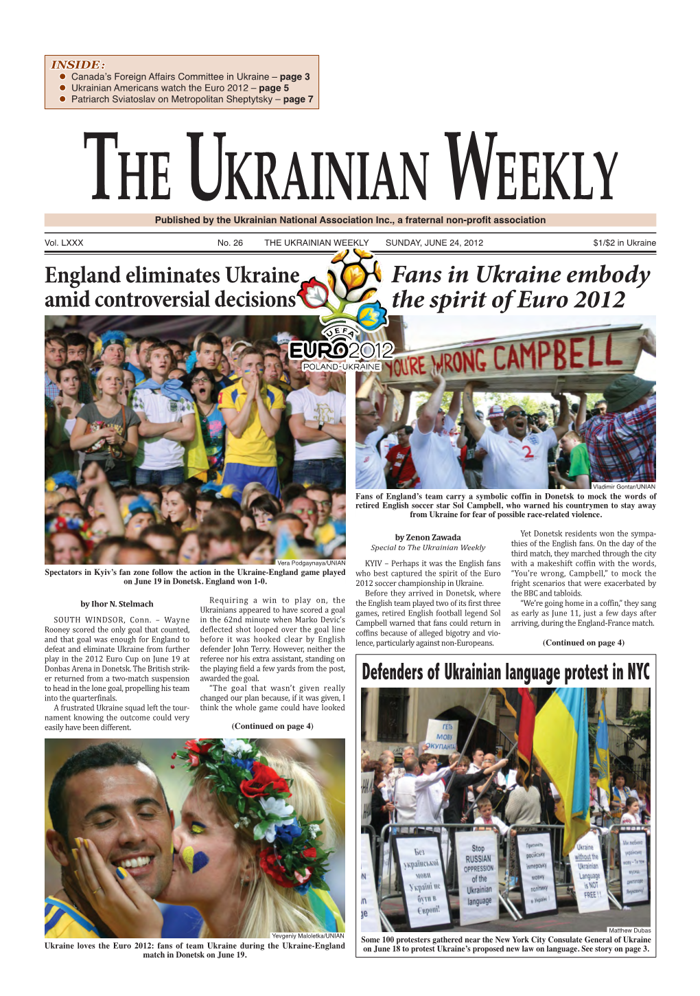 The Ukrainian Weekly 2012, No.26