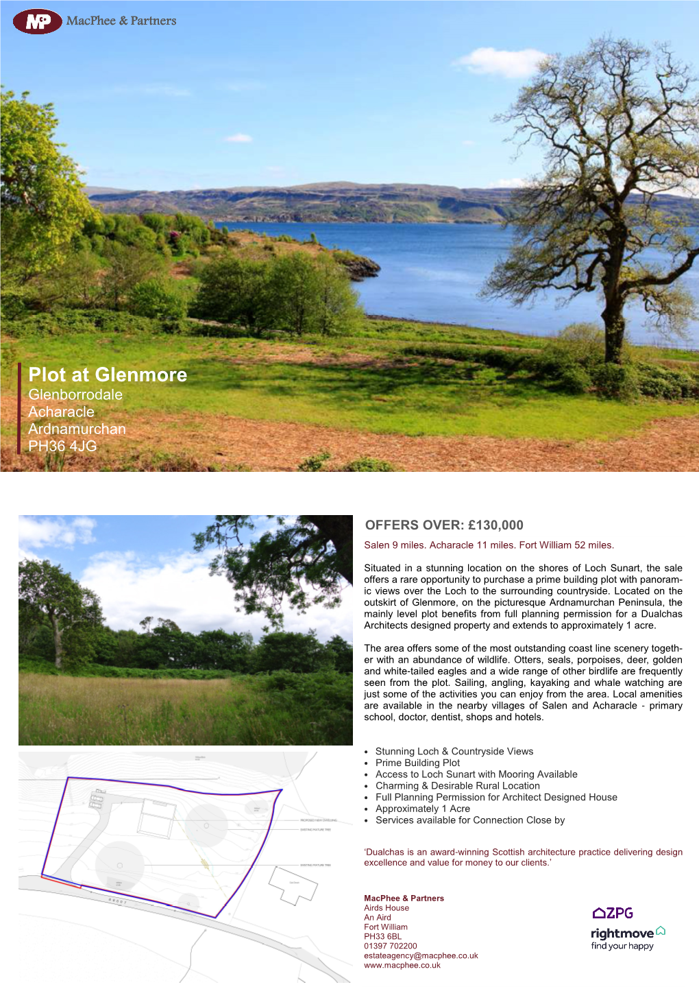 Plot at Glenmore, Glenborrodale