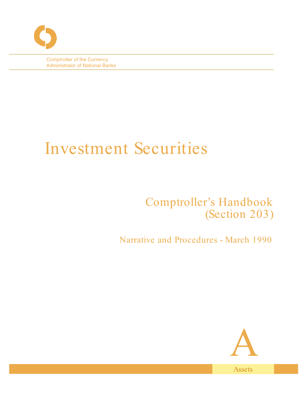 Investment Securities