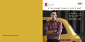 Reynaldo Hahn | Chamber Music & Song