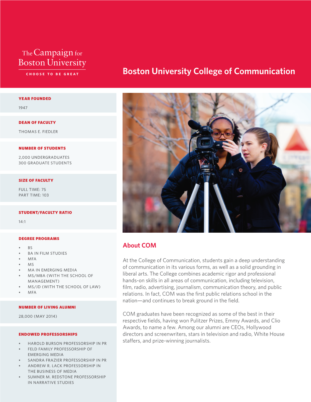 Boston University College of Communication