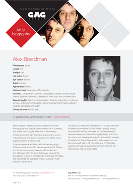 Alex Boardman