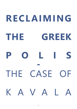 Reclaiming the Greek P O L