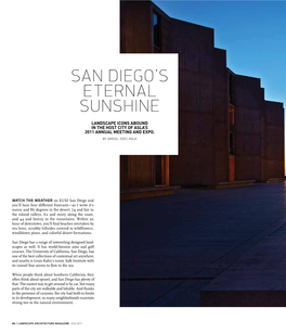 San Diego's Eternal Sunshine