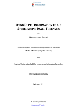Using Depth Information to Aid Stereoscopic Image Forensics