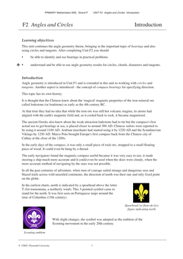F2 Angles and Circles Introduction