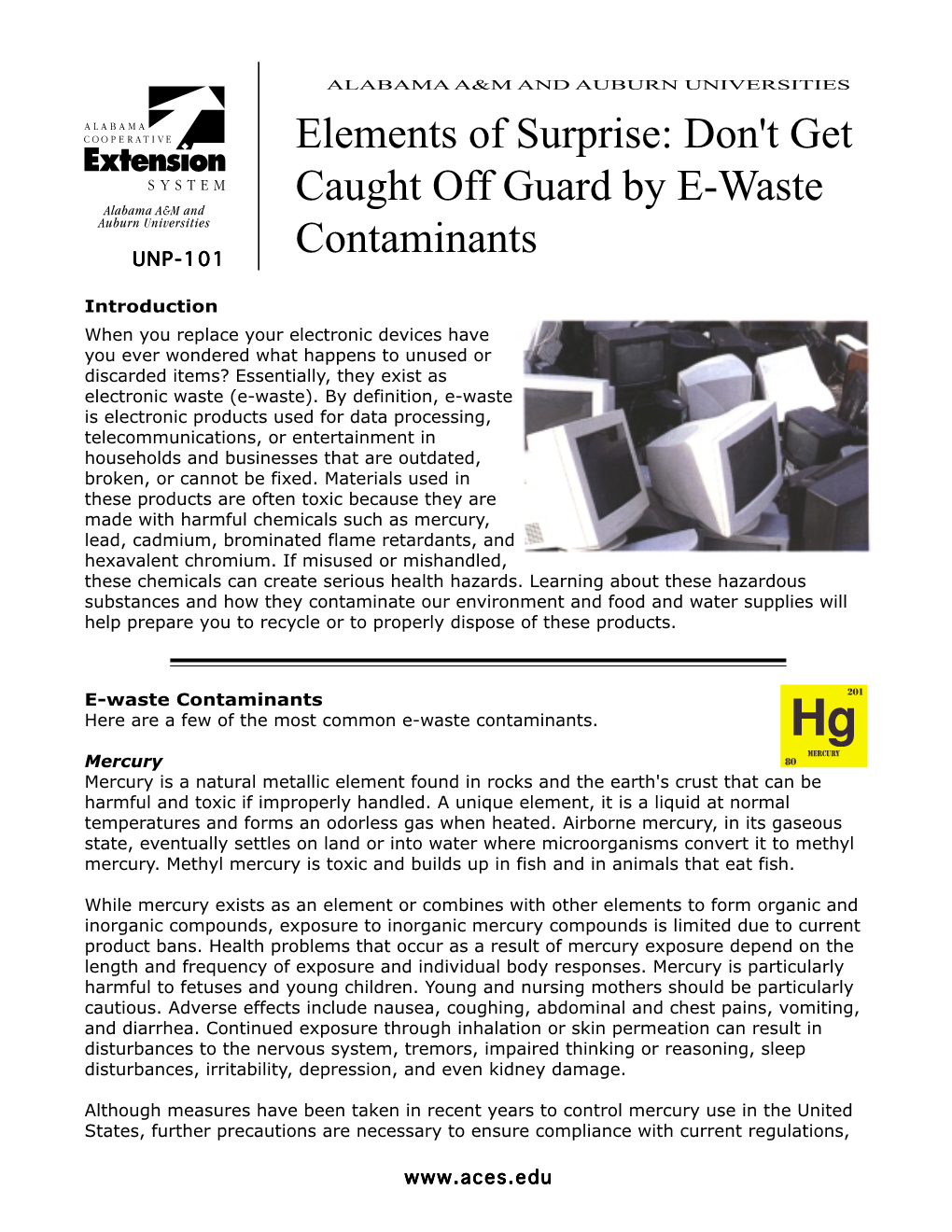 Elements of Surprise: Don't Get Caught Off Guard by E-Waste
