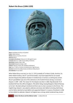 Robert the Bruce (1306-1329)