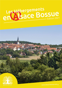 Les Hébergements En Lsace Bossueédition 2021