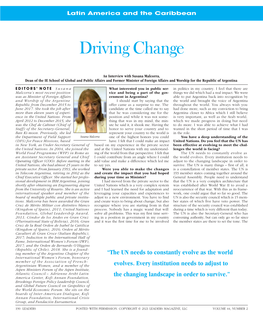 To Download a PDF of an Interview with Susana Malcorra, Dean of the IE