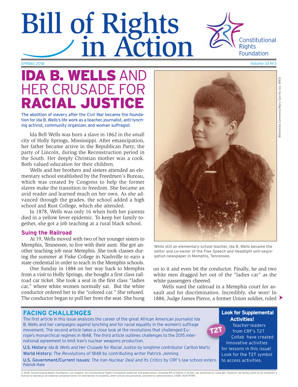 Ida B. Wells and Her Crusade for Racial Justice