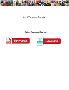 Cool Terminal for Mac