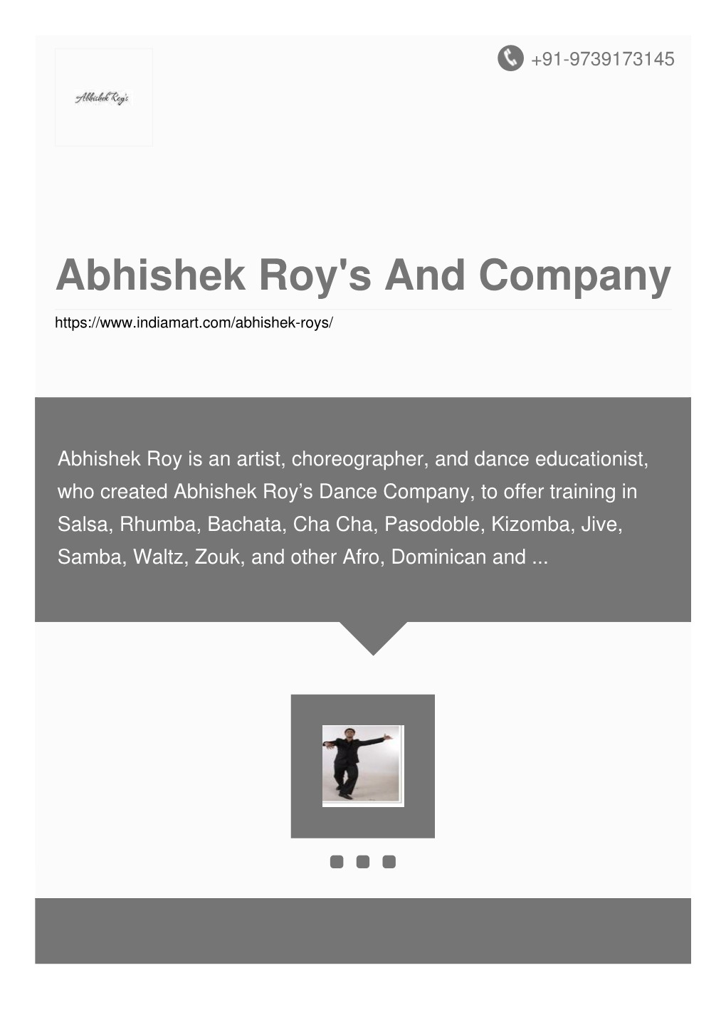 Abhishek Roy's and Company