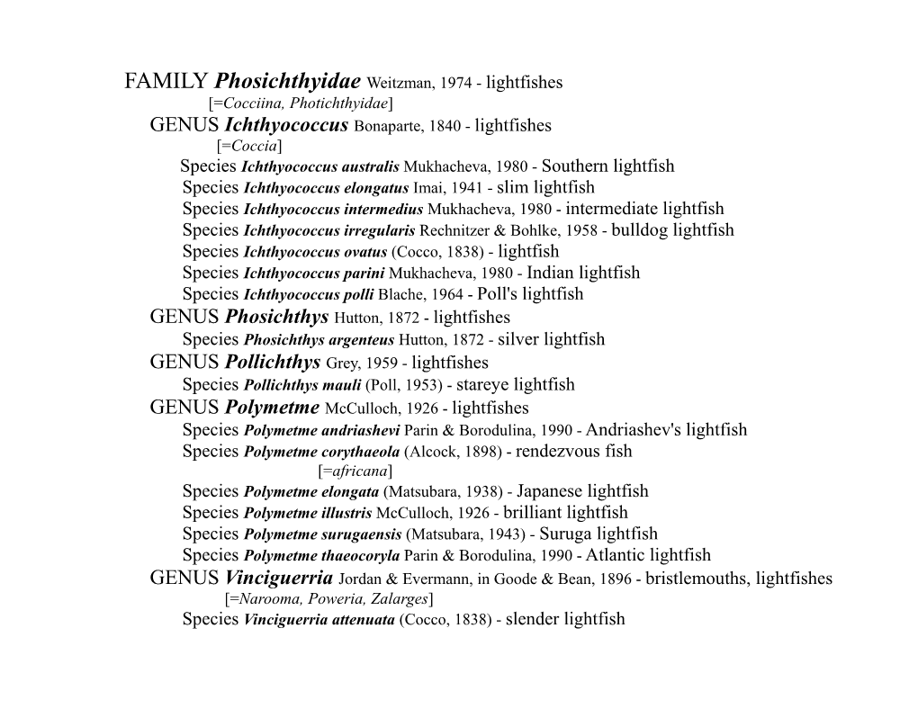 Phosichthyidae