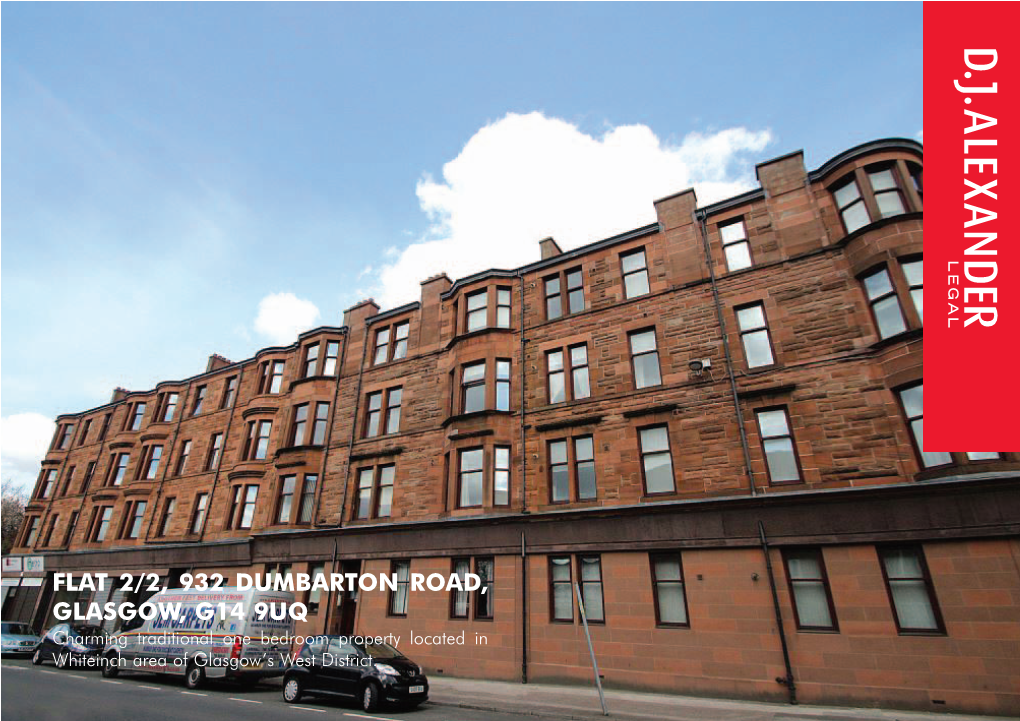 Flat 2/2, 932 Dumbarton Road, Glasgow, G14