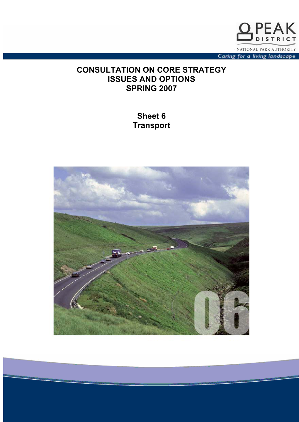 Consultation on Core Strategy Issues and Options Spring 2007