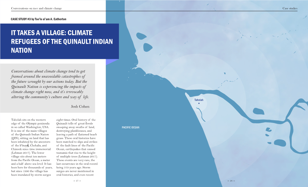 Climate Refugees of the Quinault Indian Nation