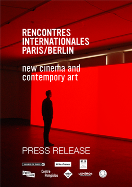 Rencontres Internationales Paris/Berlin New Cinema and Contempory Art