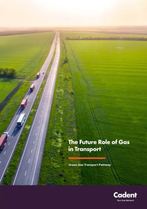 The Future Role of Gas in Transport