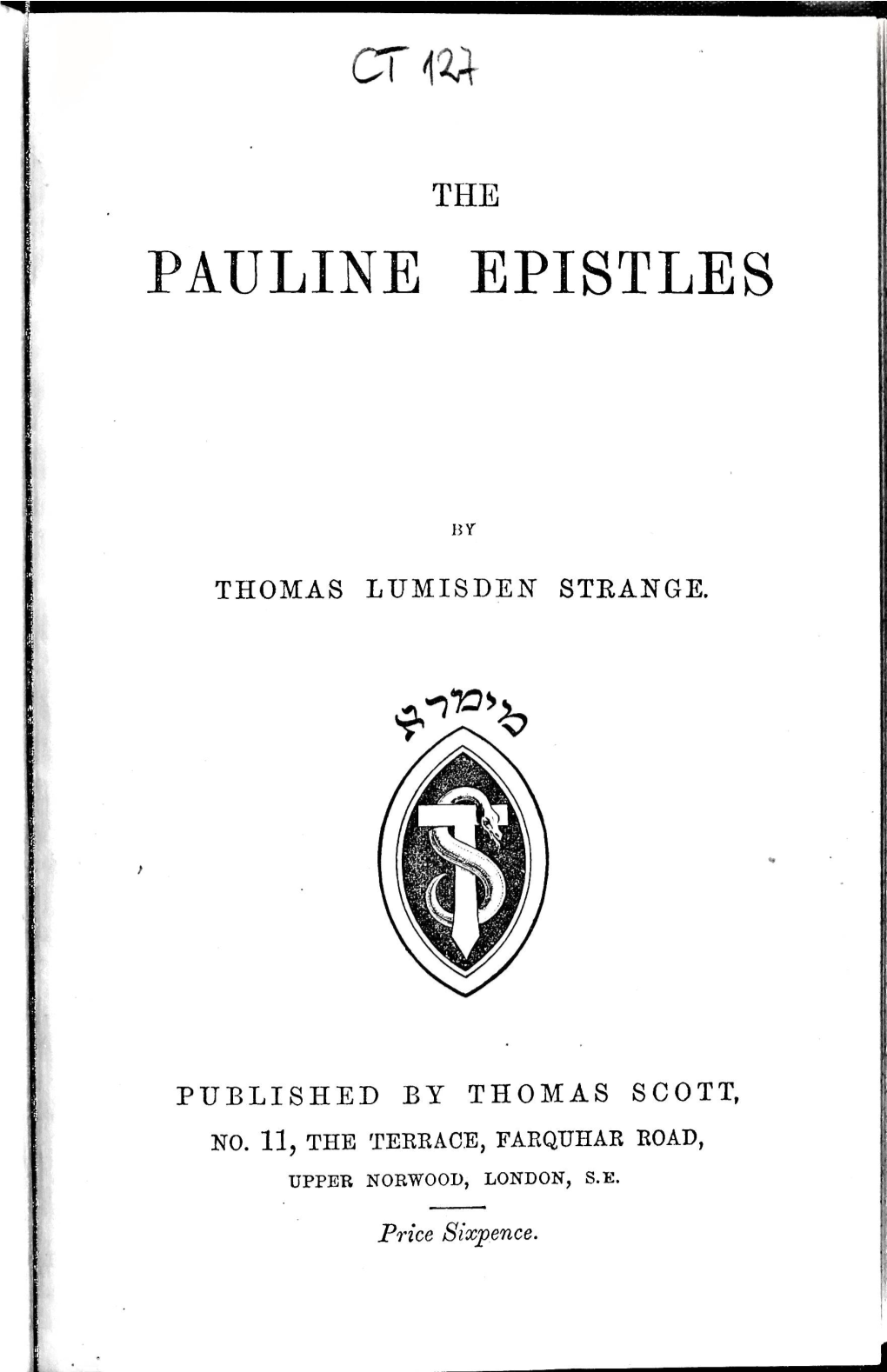 Pauline Epistles