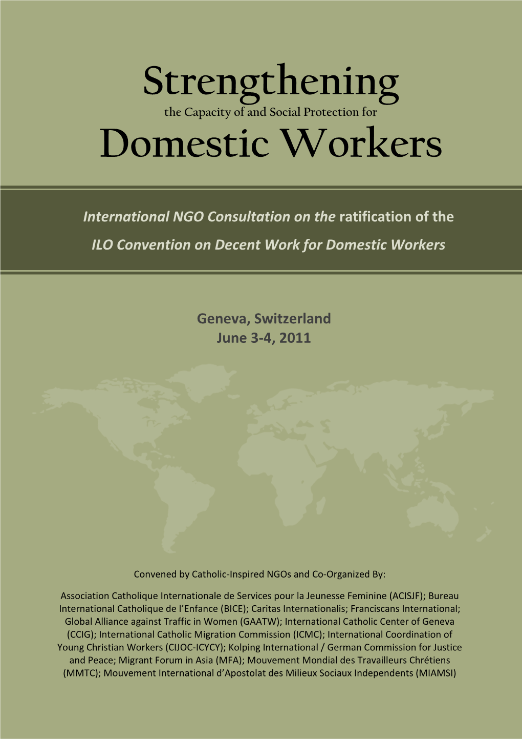 Strengthening Domestic Workers