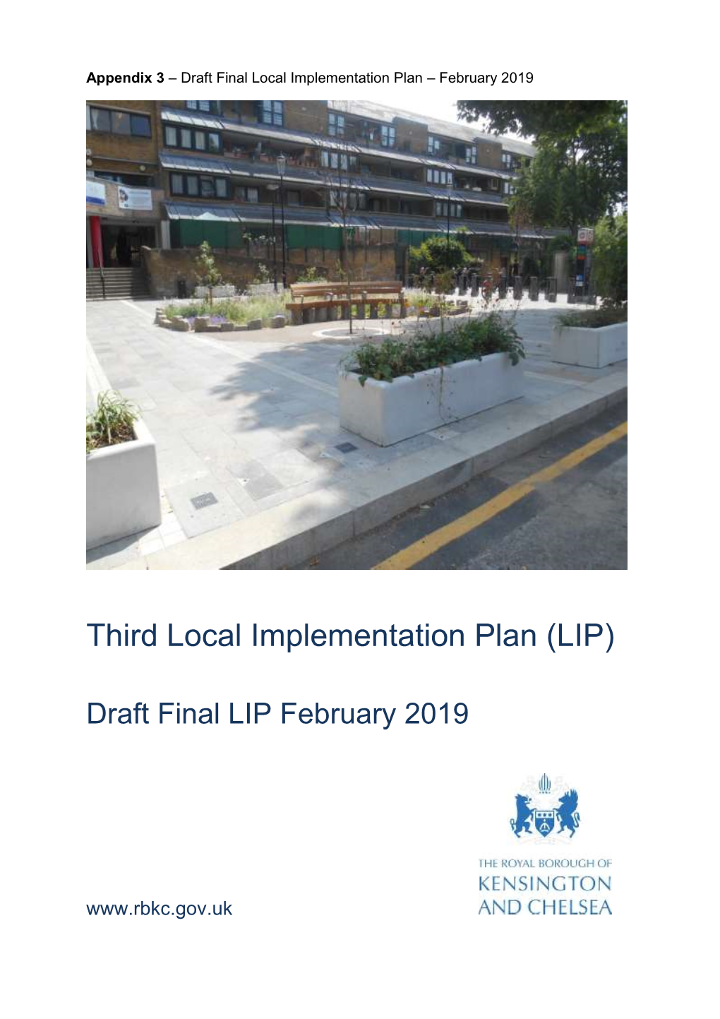 Third Local Implementation Plan (LIP)