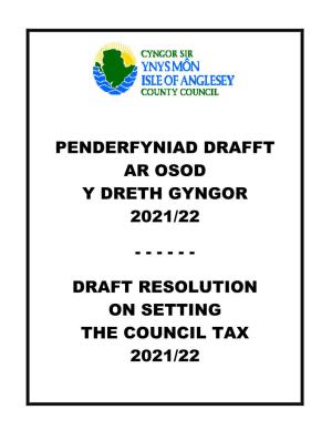 Draft Resolution on Setting the Council Tax 2021/22