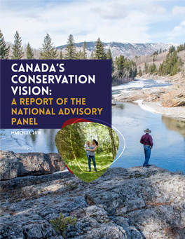 Canada's Conservation Vision: a Report of the National Advisory Panel