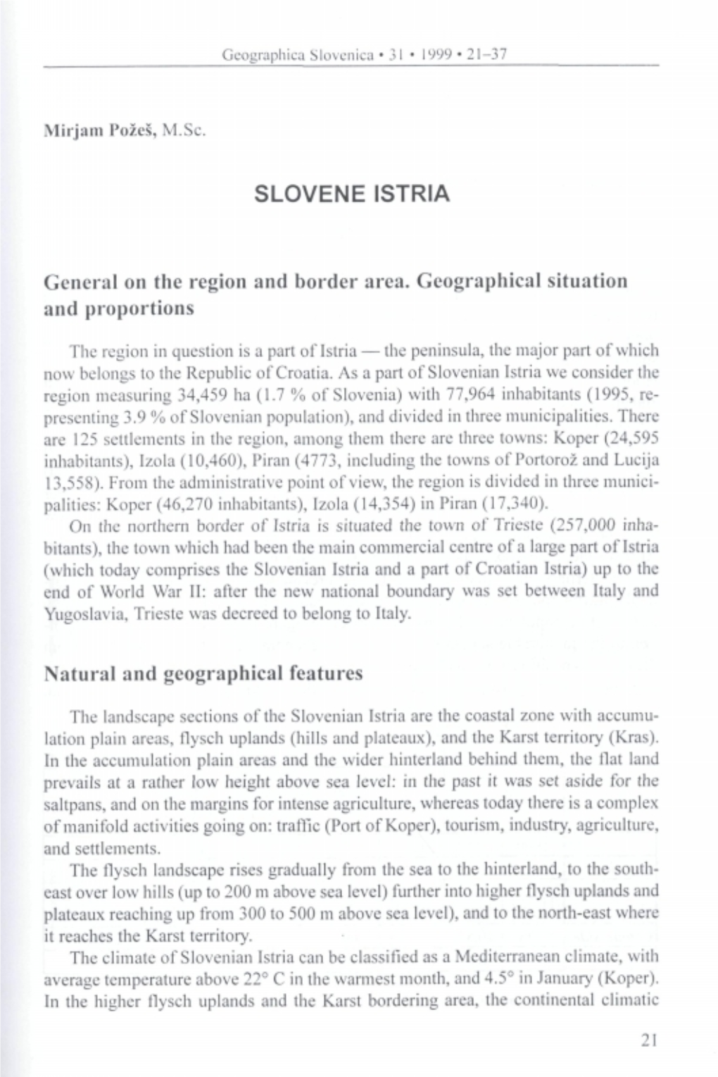 Slovene Istria