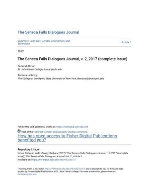 The Seneca Falls Dialogues Journal, V. 2, 2017 (Complete Issue)