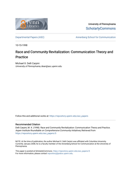 Communication Theory and Practice
