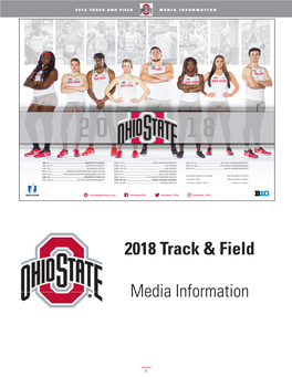 2018 Track & Field Media Information