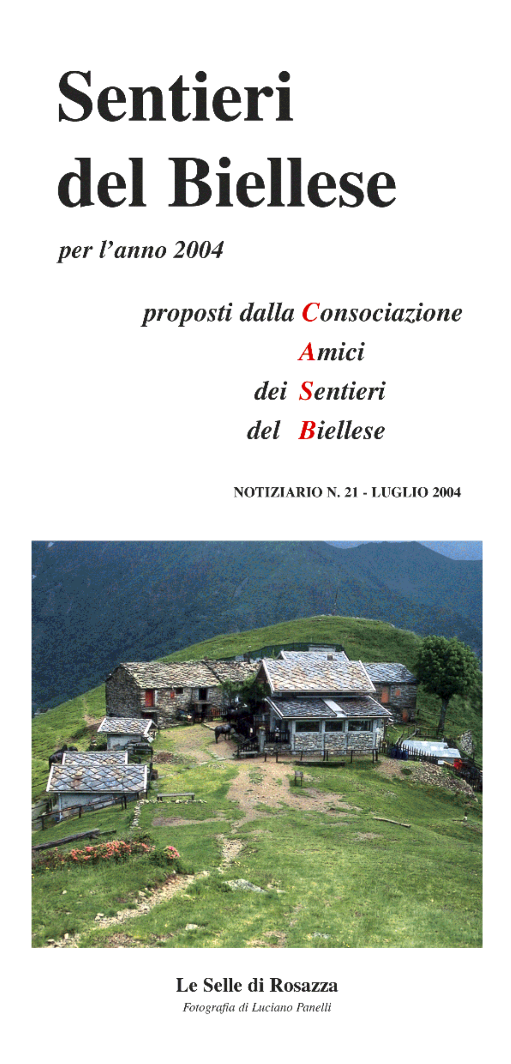 Sentieri Biellesi 2004