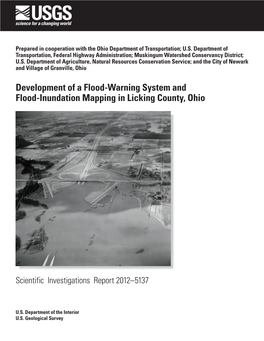 Development of a Flood-Warning System and Flood-Inundation Mapping in Licking County, Ohio