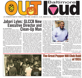 Jabari Lyles: GLCCB New on October 14, Lyles Before He Got the Job of Credit: Says Some Financial Rich Working with the GLCCB Reports from Pride Wertman and GLSEN