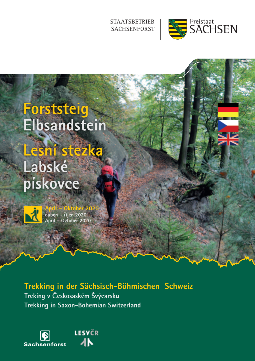 Forststeig Elbsandstein Lesní Stezka Labské Pískovce