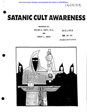 Satanic Cult Awareness