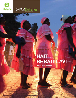HAITI: Rebati Lavi SPECIAL ISSUE Good News! Gift Annuity Rates Increase on July 1