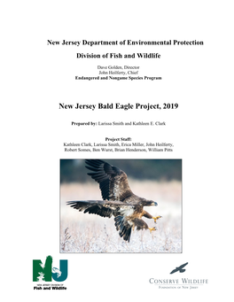 2019 NJ Bald Eagle Project Report