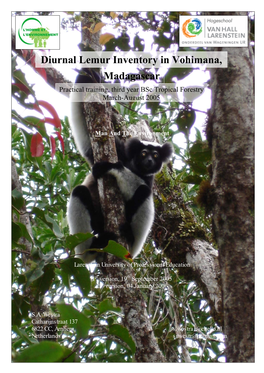 Diurnal Lemur Inventory in Vohimana, Madagascar ______