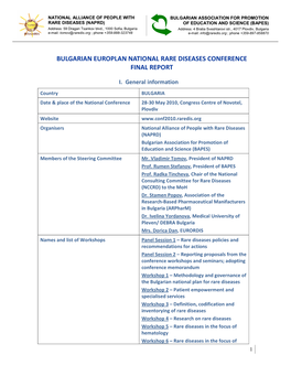 Bulgarian National Conference