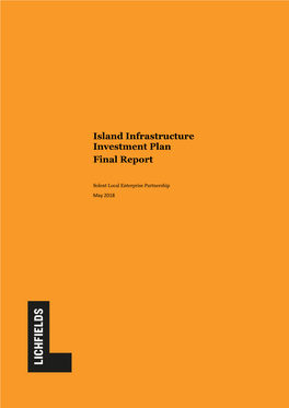 Isle of Wight Infrastructure Investment Plan