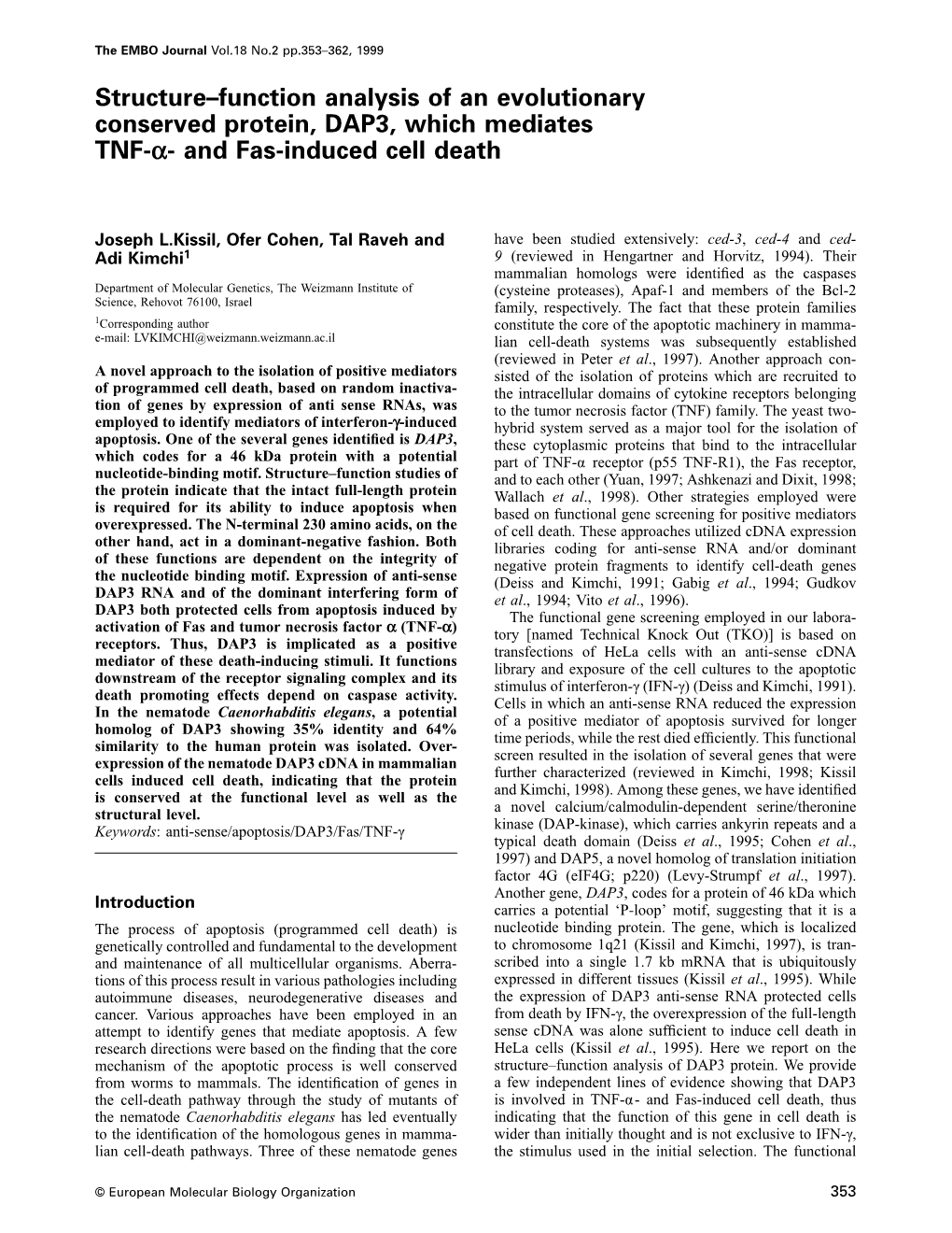 And Fas-Induced Cell Death