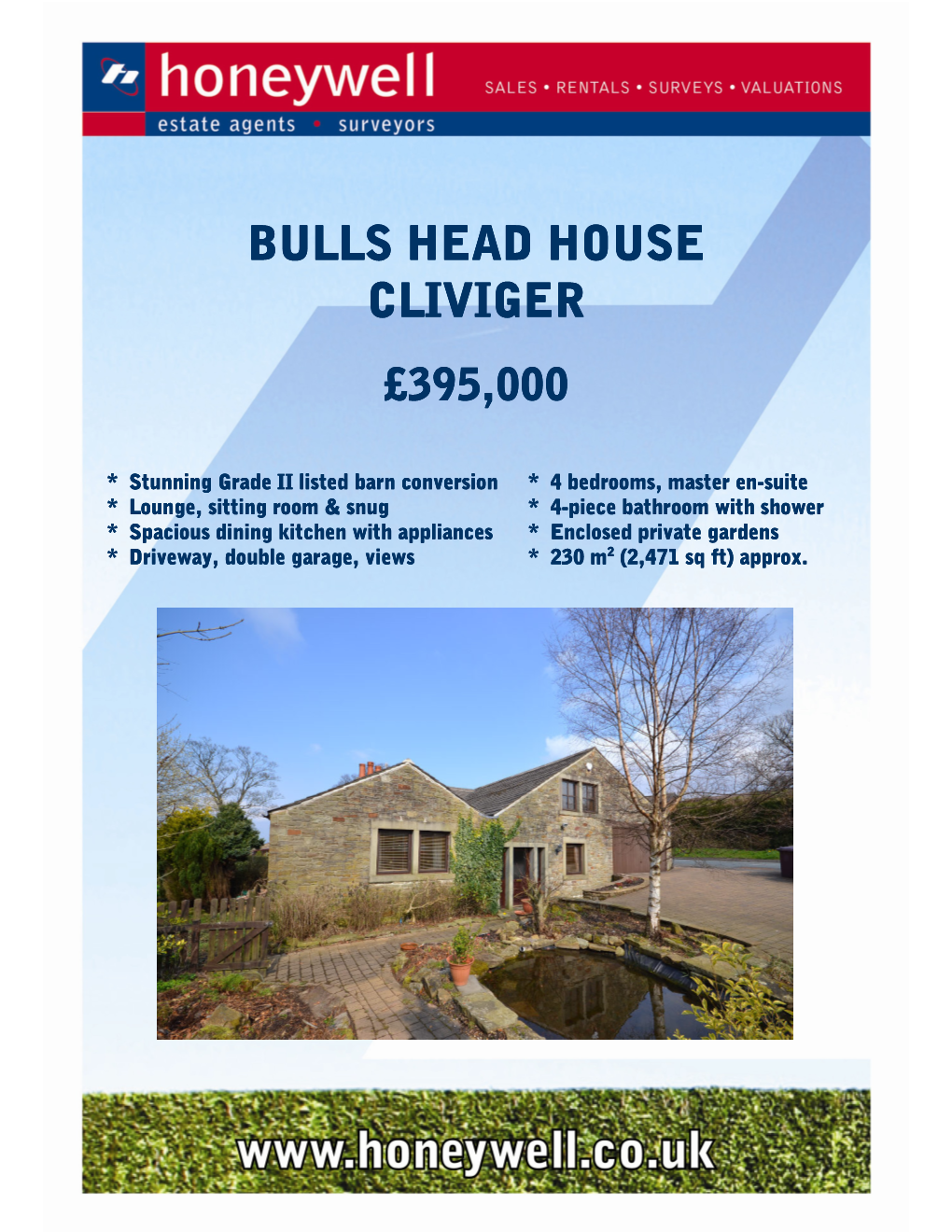 Bulls Head Bulls Head House Cliviger