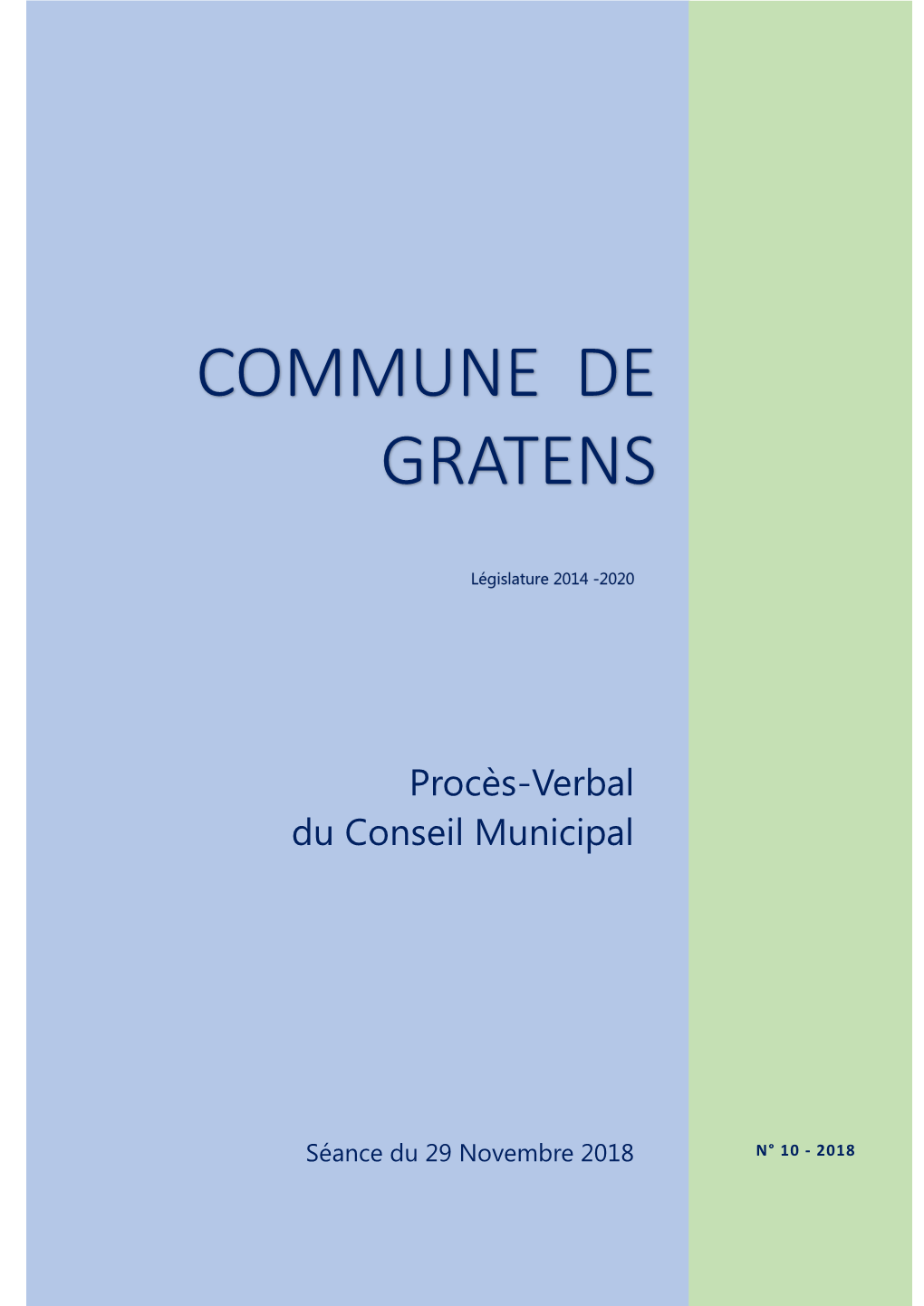 Commune De Gratens