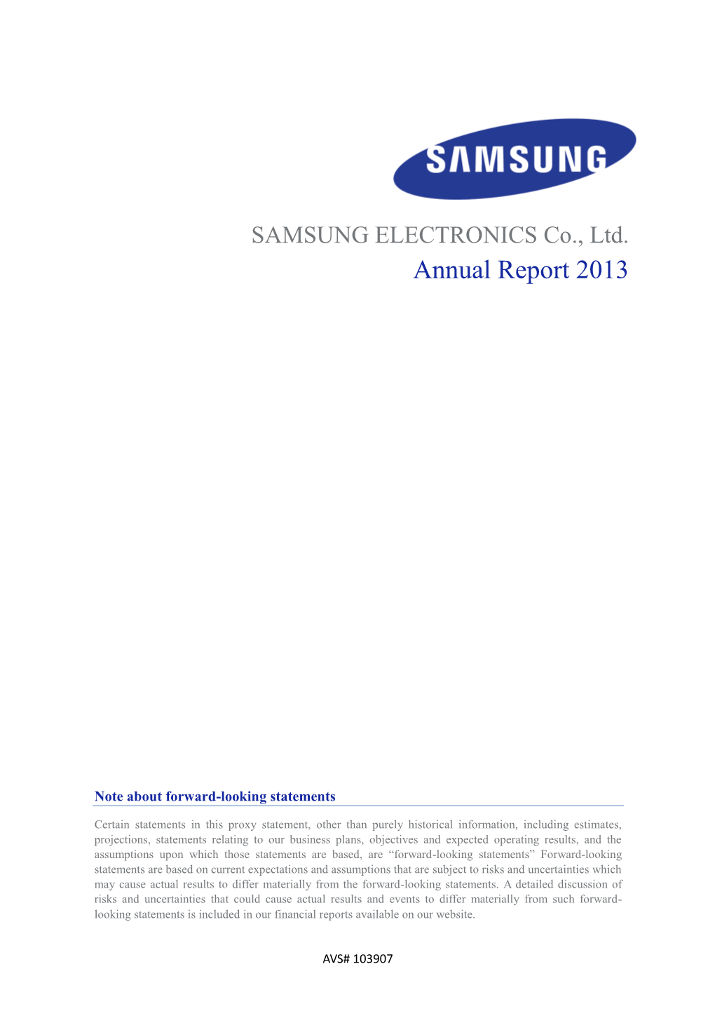 Annual Report 2013